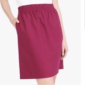 J. Crew Fuchsia Mini Skirt